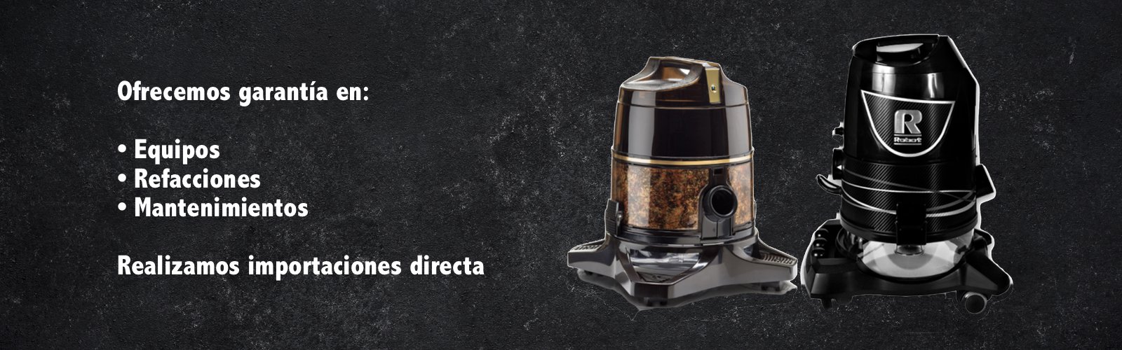 Aspiradoras con Garantía